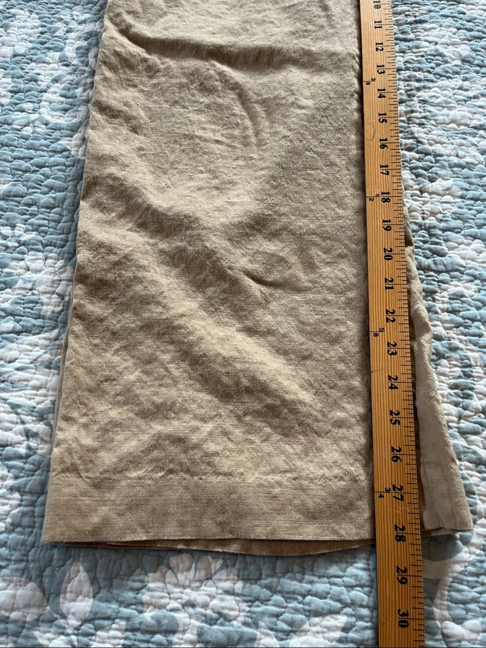 Banana Republic flowy linen Pants in Light Khaki
